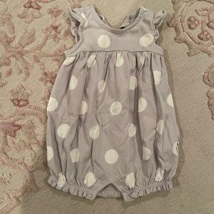 Baby Girl Polka Dot Romper